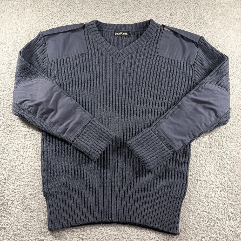 Uniforms by Fechheimer Cincinnati Sweater Mens XL Blue Military Tactical Utility